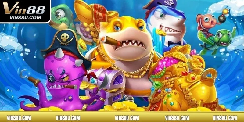 Bắn cá Rùa Xanh tựa game săn thưởng top đầu tại VIN88 