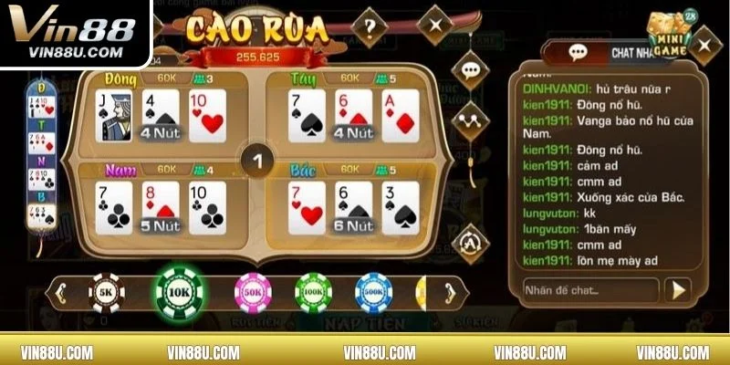 Chi tiết cách chơi game bài cào rùa cho hội viên VIN88 
