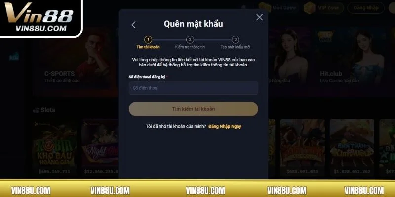 Đảm bảo an toàn bằng cách đăng nhập trực tiếp ở website chính thức