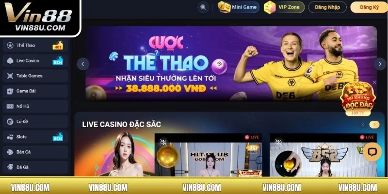 Giới thiệu về VIN88 là sân chơi số 1 thu hút rất nhiều người chơi